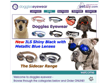 Tablet Screenshot of doggles.uk.com